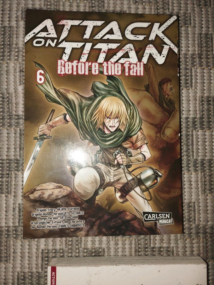 Attack on titan manga in Mannheim