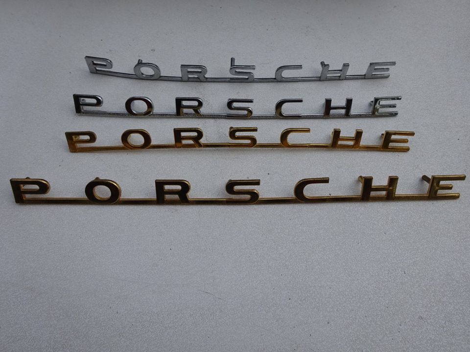 Porsche 356 Schriftzüge Schriftzug Emblem in Horb am Neckar