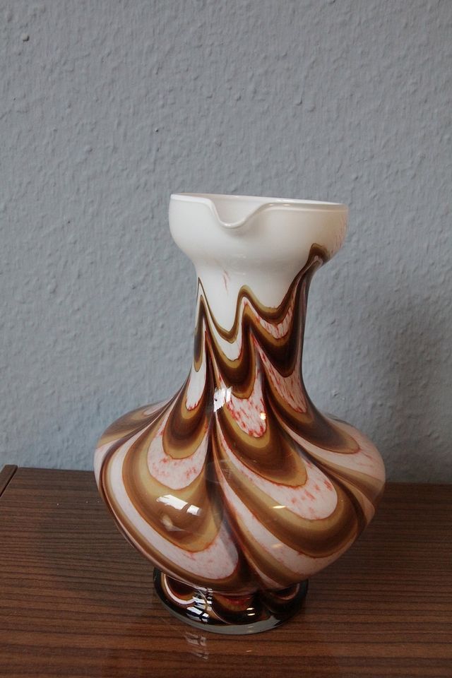 V.B. Vetreria Borgonovo Florenz Italien Opaline Vase in Oberhausen