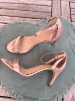 ASOS Sandalette High Heels Satin Rosé Gr. 37 Eimsbüttel - Hamburg Harvestehude Vorschau