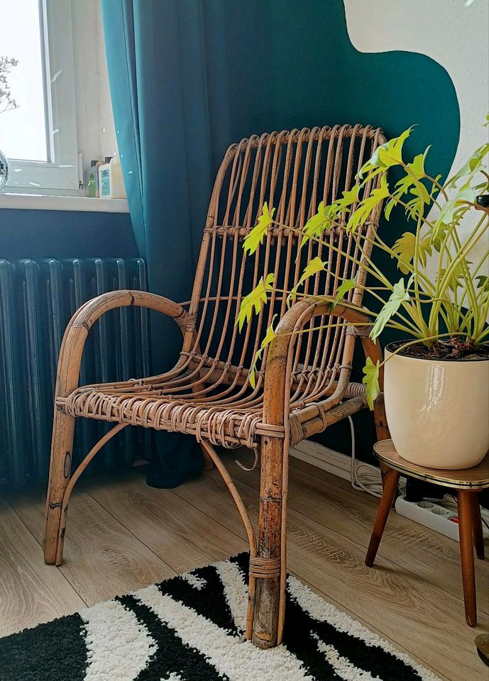 Rattan Armchair in Berlin