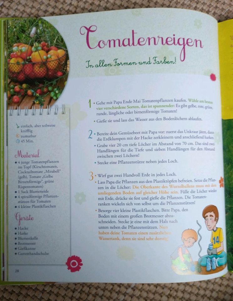 Im Garten durch das ganze Jahr, Sachbuch für Kinder in Traunstein