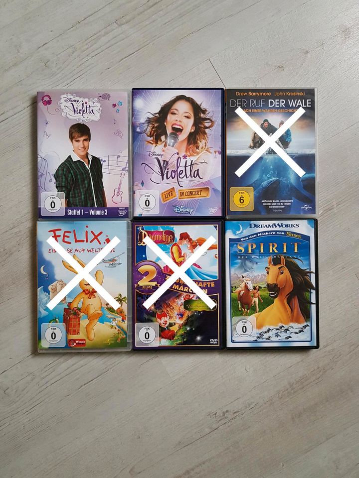 DVD Kinder Kinderfilme Yakari, Lauras Stern, Violetta u.v.m in Lunzenau