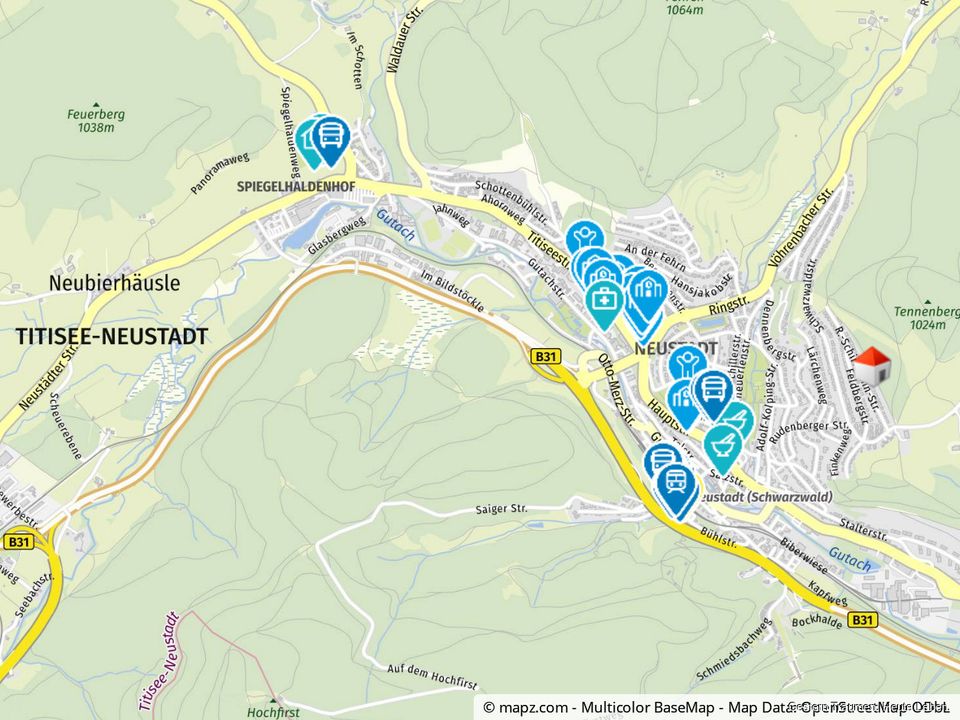 Aufgeteiltes Mehrfamilienhaus provisionsfrei zu verkaufen I 5 Wohneinheiten I sehr gut vermietet in Titisee-Neustadt