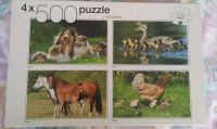 Puzzle, Haustiere,  4 x 500 Teile Berlin - Tempelhof Vorschau