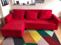 gebrauchte IKEA LUGNVIK Couch in rot zu verschenken Walle - Utbremen Vorschau