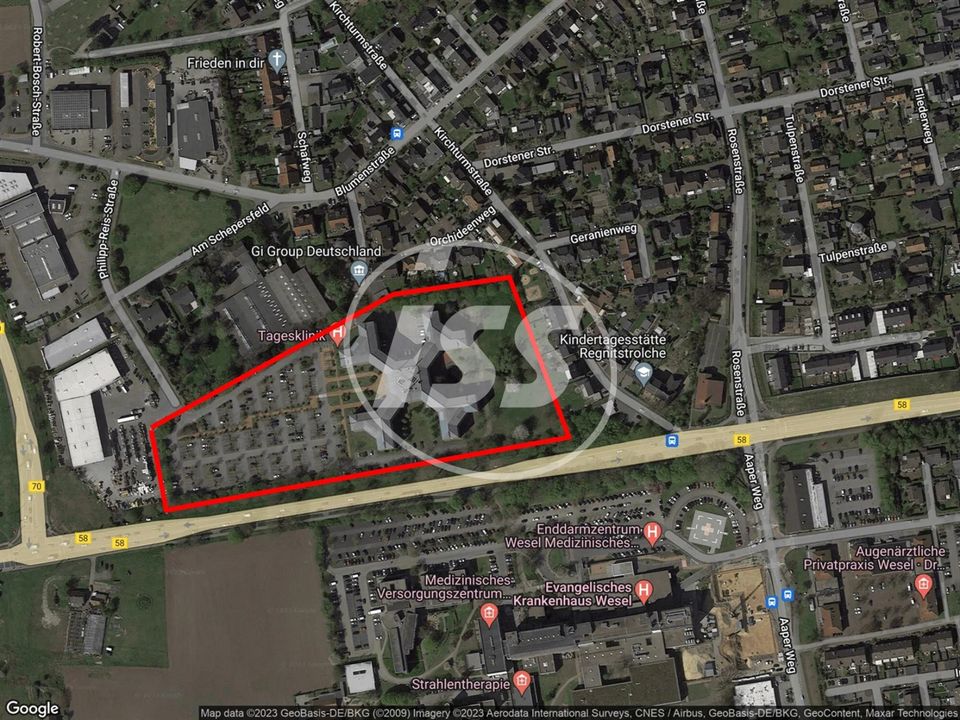 VERKAUF ca. 35.000 m² Grundstück in bester Anbindung in Wesel in Wesel