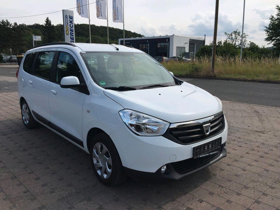 Dacia Lodgy Ambiance 1.6 Klima ZV elektr. FH AHK in Harztor Ilfeld