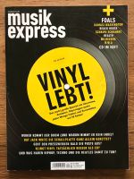 Musik Express Sept 2015 Vinyl lebt! - Das große Special Marburg - Hermershausen Vorschau