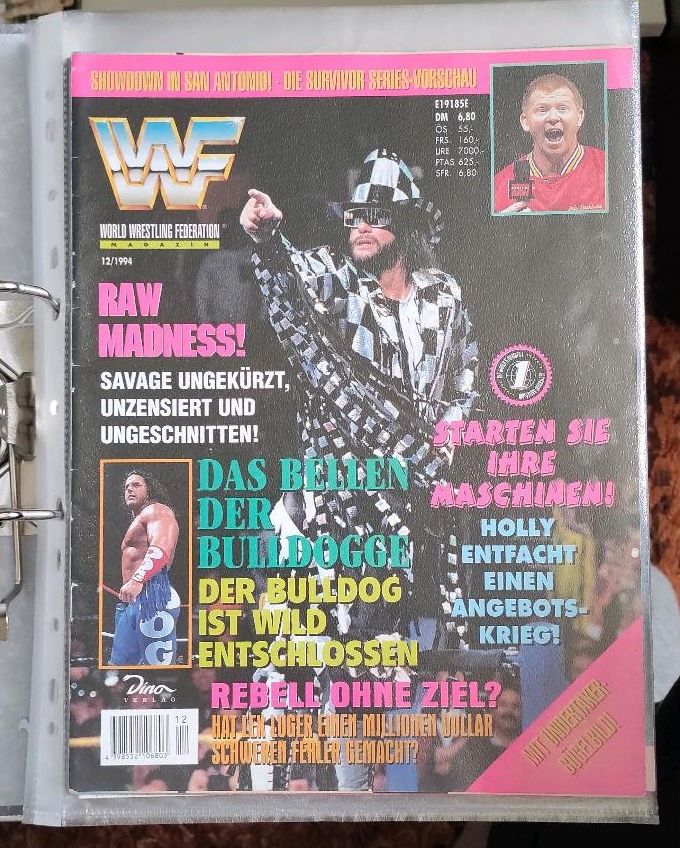 WWF Magazine 1-12/1994 mit Postern - WWE Wrestling in Schwarzenberg (Erzgebirge)