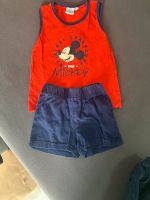 Shortie Pyjama Mickey Mouse 74 80 rot blau Schlafanzug Bayern - Petersaurach Vorschau