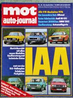 Autozeitung MOT 9/1975 Alfasud BMW 1502 Audi 80 GTE Renault 16 L Sachsen - Oppach Vorschau