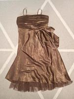 Festliches Kleid braun Gr. S bonprix Hessen - Büttelborn Vorschau