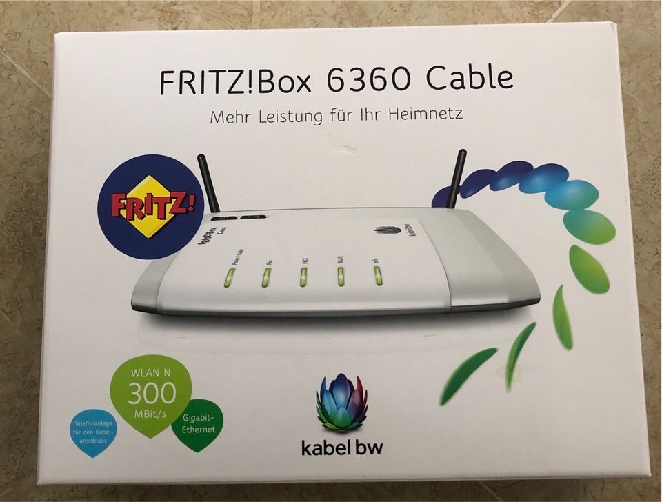 Fritzbox 6360 Cable in Deggingen