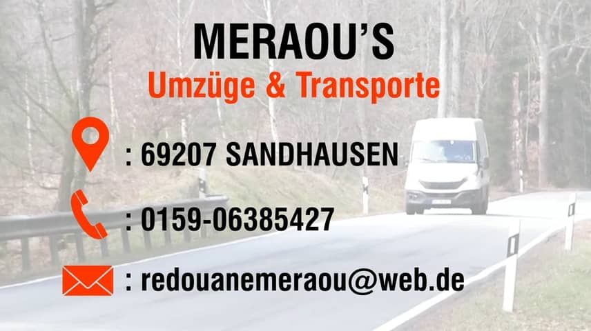 Meraou’s Umzüge & Transporte -Entrümpelung - (kurzfristig Termin) in Sandhausen