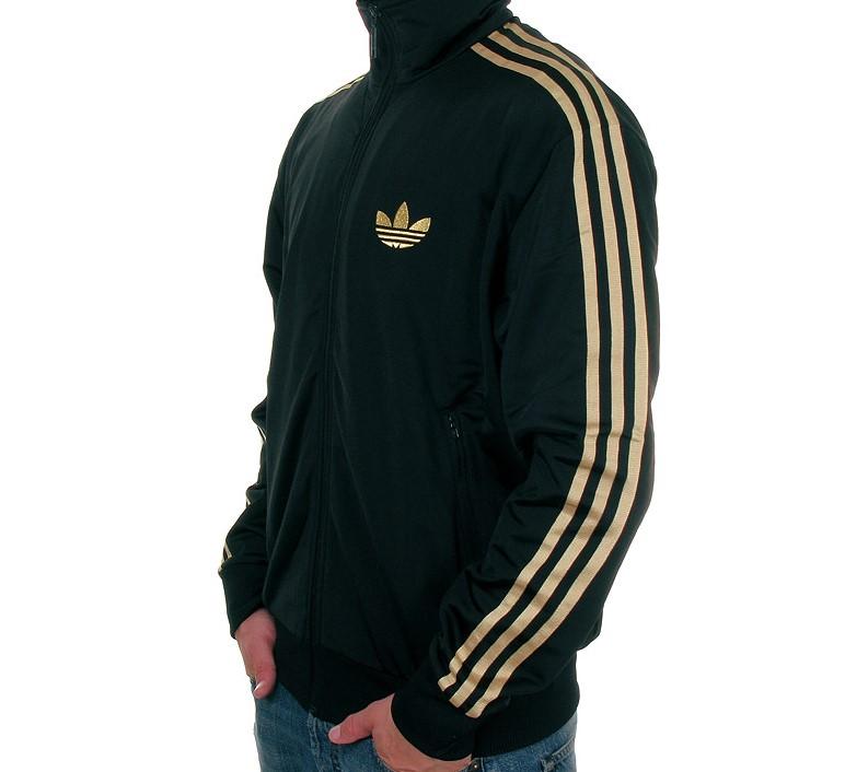 Adidas trainingsjacke schwarz gold on sale
