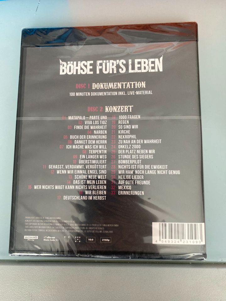 Cd Böhse Für‘s Leben böhse onkelz in Mönchengladbach