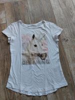 H&M T-Shirt 146 152 Pferd Einhorn never stop dreaming Bayern - Neukirchen-Balbini Vorschau