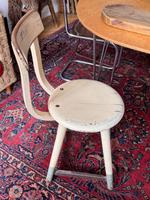 ROWAC Design Stuhl VINTAGE weiss lackiert raumsparend und bequem Berlin - Friedenau Vorschau