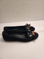 GUCCI BALLERINAS  VELOURSLEDER  SCHWARZ GR. 37,5 Niedersachsen - Salzgitter Vorschau