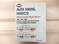 AUDI 5000 S CS 100 200 C3 Werkstatthandbuch Manual 1984 1985 1986 Bayern - Hof (Saale) Vorschau