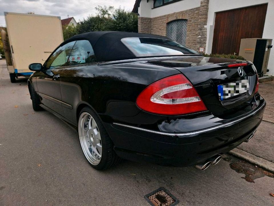 Mercedes Benz CLK 500 Cabrio/ AMG Packet/Vollausstattung/MAE in Backnang