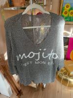 Mojito Pullover grau Silber Metallic Strick Tunika Zara h&m Düsseldorf - Bilk Vorschau