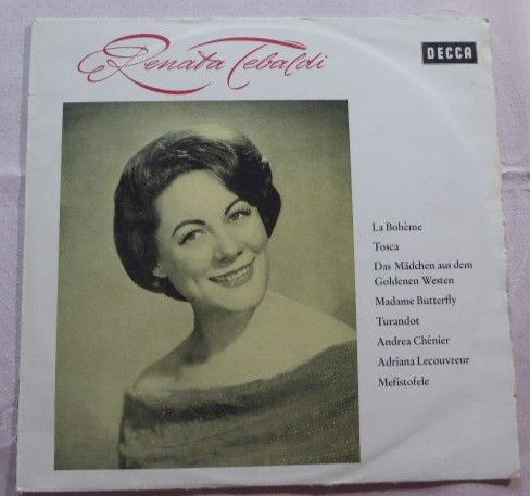 Renate Tebaldi, Sopran Klassische Musik LP Schalplatte Royal Soun in Flintbek