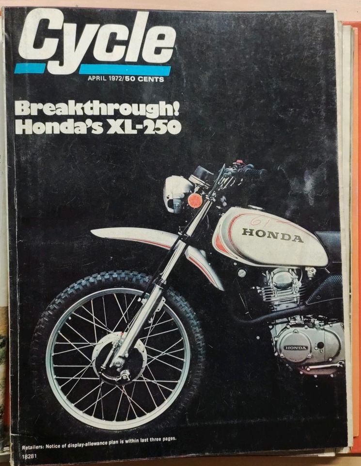 Cycle- 5 Motorradmagazine aus 71/72 + 1x Big Bike Yamaha Ducati in Neunkirchen-Seelscheid