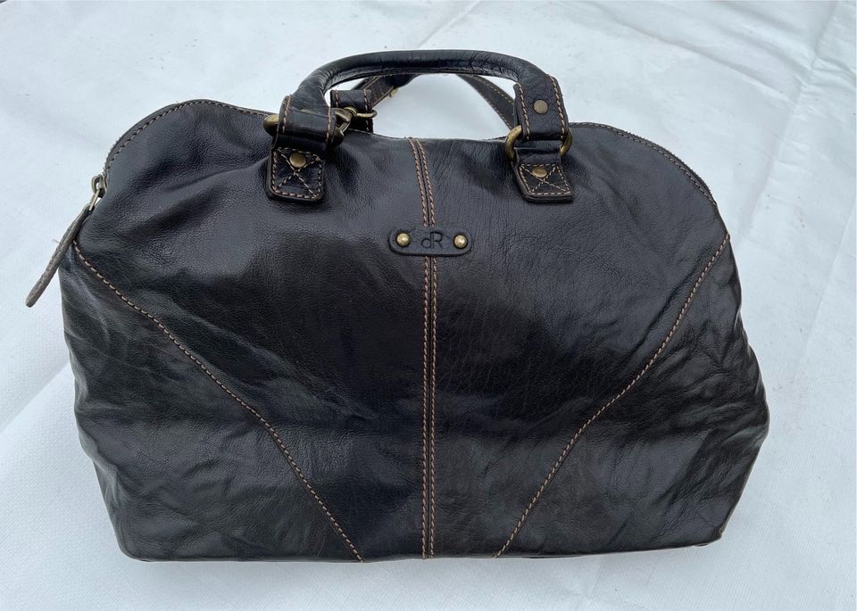 Ledertasche Tasche ❤️ dR ❤️ echt Leder hochwertig in Gülzow-Prüzen