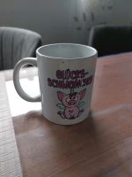 Tasse "Glücksschweinchen" von Glitzer im Kopf by Anne Wünsche NEU Nordrhein-Westfalen - Langenfeld Vorschau