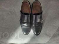 Halbschuhe Leder Florsheim Gr. 44 Schwarz Nordrhein-Westfalen - Niederkassel Vorschau