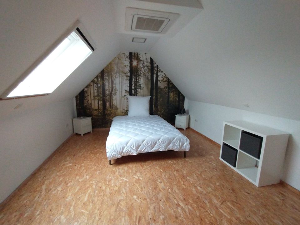 Surwold-Börgermoor Wohnung über 2 Etagen möbliert am Freizeitsee in Surwold