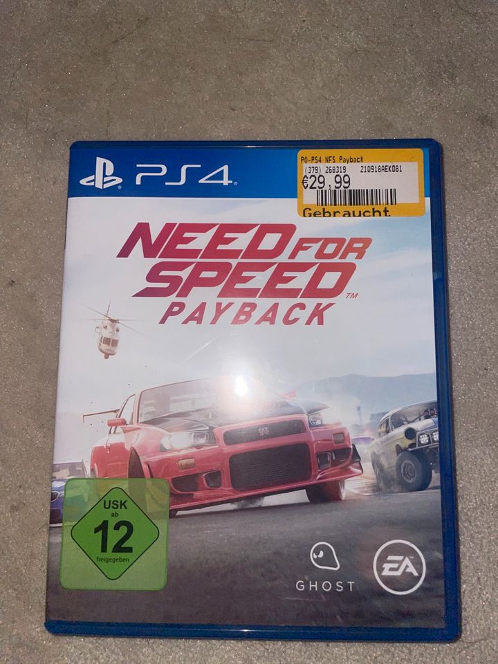 Need For Speed Payback Ps4 in Röthenbach