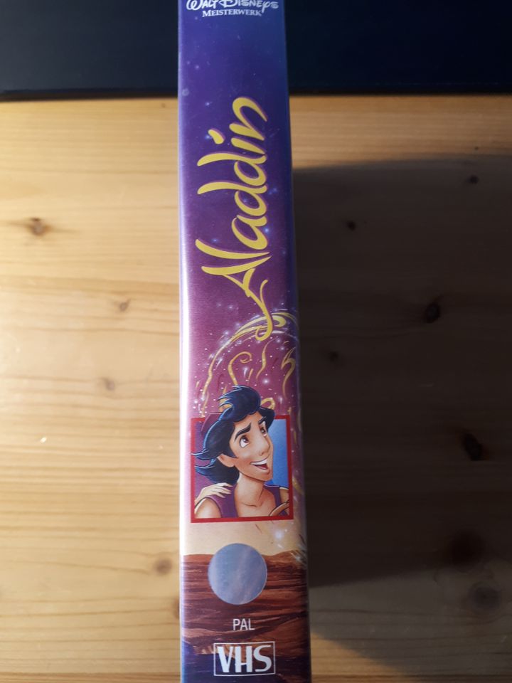 Aladdin, VHS Kassette, Walt Disneys Meisterwerke in Berlin