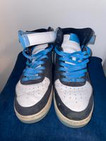 2007 NIKE AIR FORCE 1 MID '07 OBSIDIAN/UNIVERSITY BLUE-WHITE 43 Altona - Hamburg Ottensen Vorschau