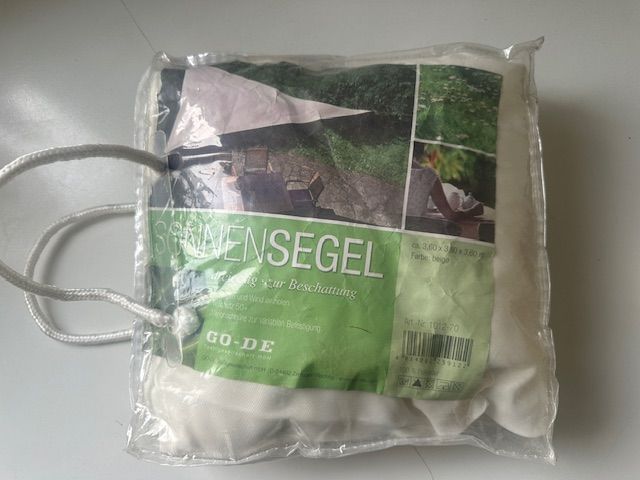 Saugnapf / Klappsauger, belastbar bis 10 kg Sonnensegel neu in Bargteheide