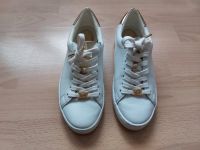 Original Michael Kors Sneakers in weiß gold Leder 8M neuwertig Rheinland-Pfalz - Mainz Vorschau