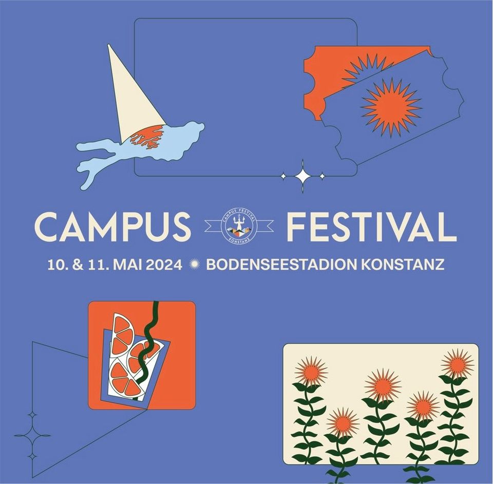 Campus Festival Ticket (Wochenende, ermäßigt) in Konstanz
