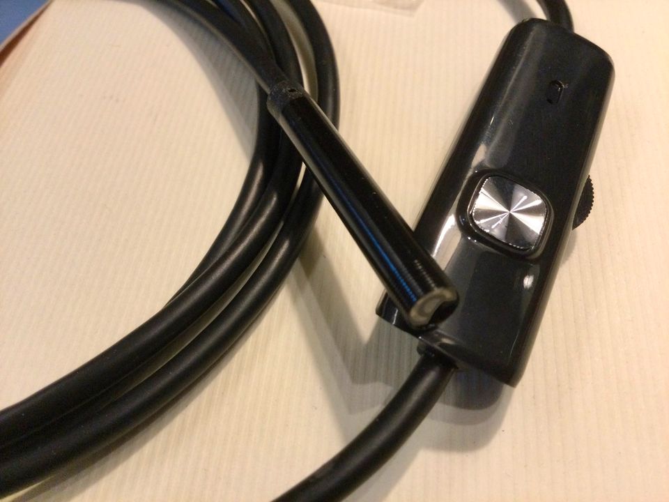 USB Endoskop Kamera mit Zubehör und Anleitung, halbstarres Kabel in Neulewin