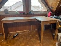 Schreibtisch aus massivem Buchenleimholz Hessen - Weiterstadt Vorschau