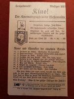 Kino Kinematograph  Kaufhaus Jaeger-Versand Anzeige Katalog 1911 Baden-Württemberg - Leonberg Vorschau