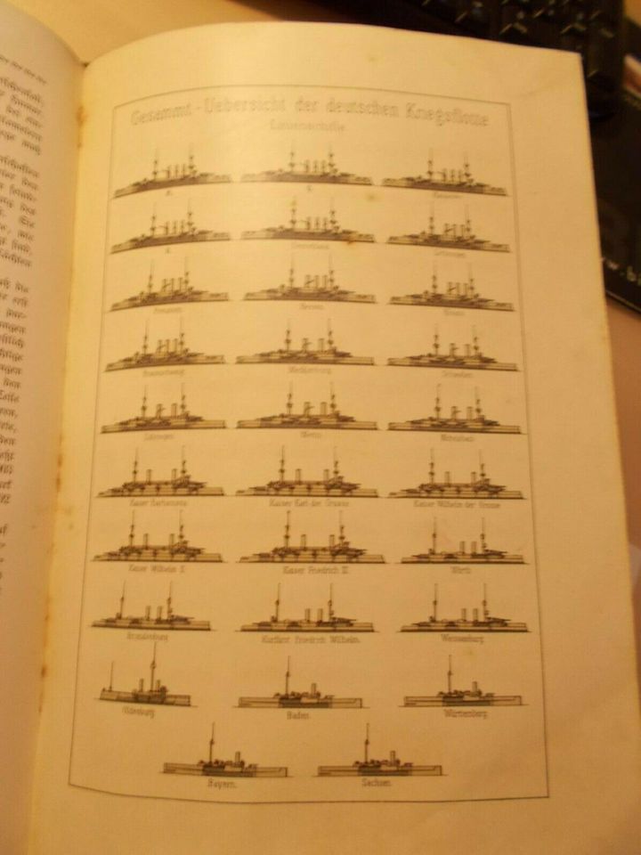 Deutschlands Kriegs-Flotte (um 1905) in Bremervörde