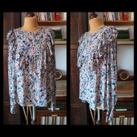 Mango Rüschen Boho Bluse geblümt 38 40 M L Kr. Dachau - Dachau Vorschau