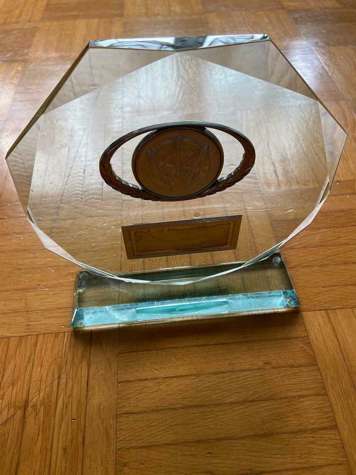 Kristallglas Award Trophäe in Tuttlingen