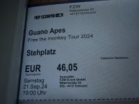 3 Karten Guano Apes, FZW Dortmund, 21.09.2024 Nordrhein-Westfalen - Herne Vorschau