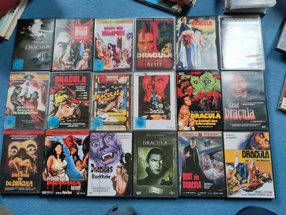 Dracula DVDs Sammlung 19 DVDs Kult in Meinersen