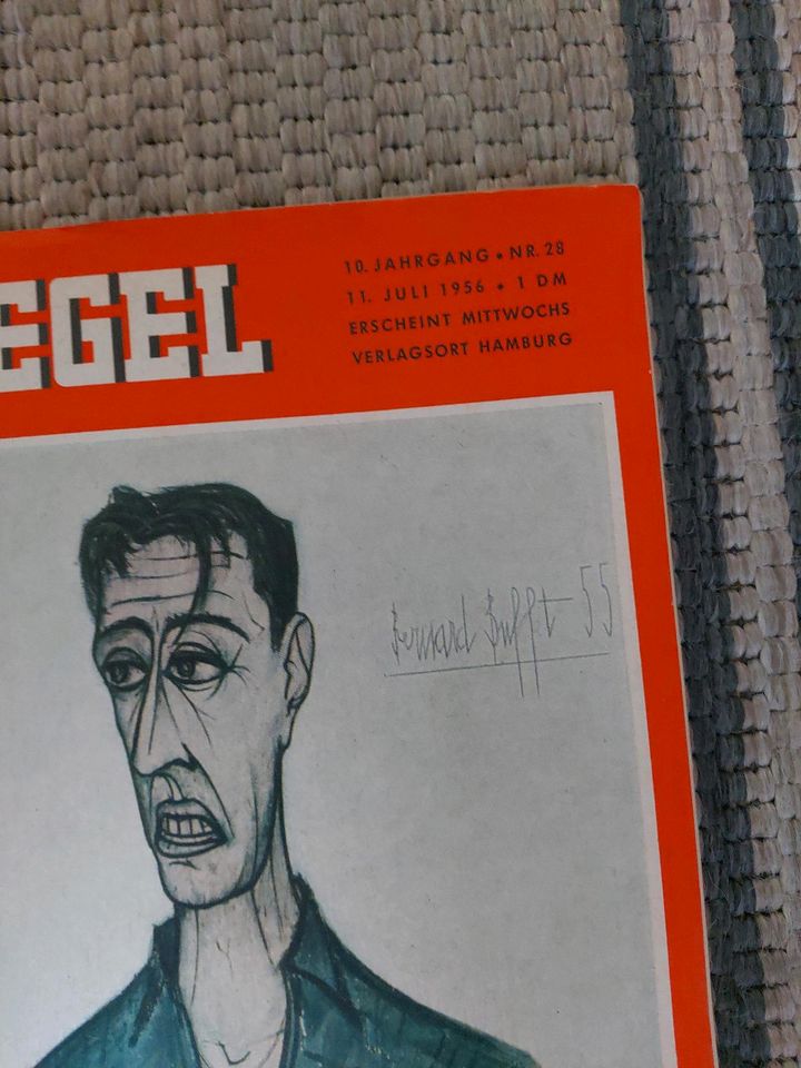 Spiegel 1956 bis 1961 Zeitschriften Hefte 6 Stück in Großheubach