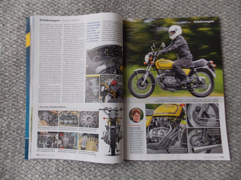 Oldtimer Zeitschriften zur Honda CB 400 Four in Berlin