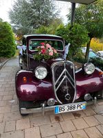 Brautauto Hochzeitsauto Oldtimer 69 Jahre Hochzeitsfahrt mieten Saarland - Kleinblittersdorf Vorschau